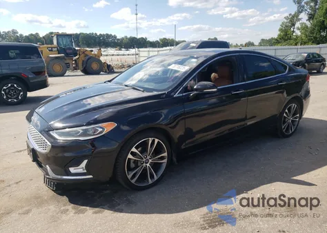 2020 Ford Fusion Titanium from USA, damaged, VIN 3FA6P0K98LR151776